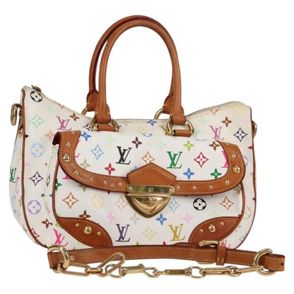 LOUIS VUITTON Monogram Multicolor Rita Bag White M40125 - Picture 1 of 16
